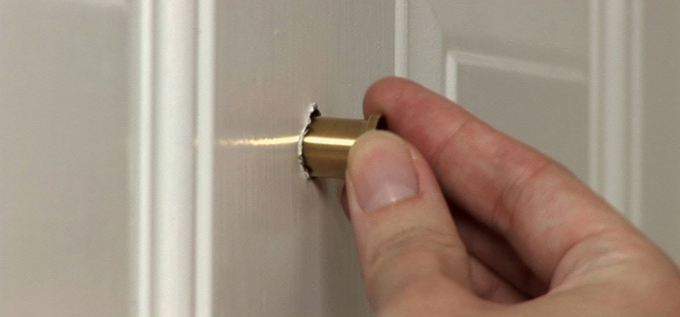 peephole door repair in Yorba Linda